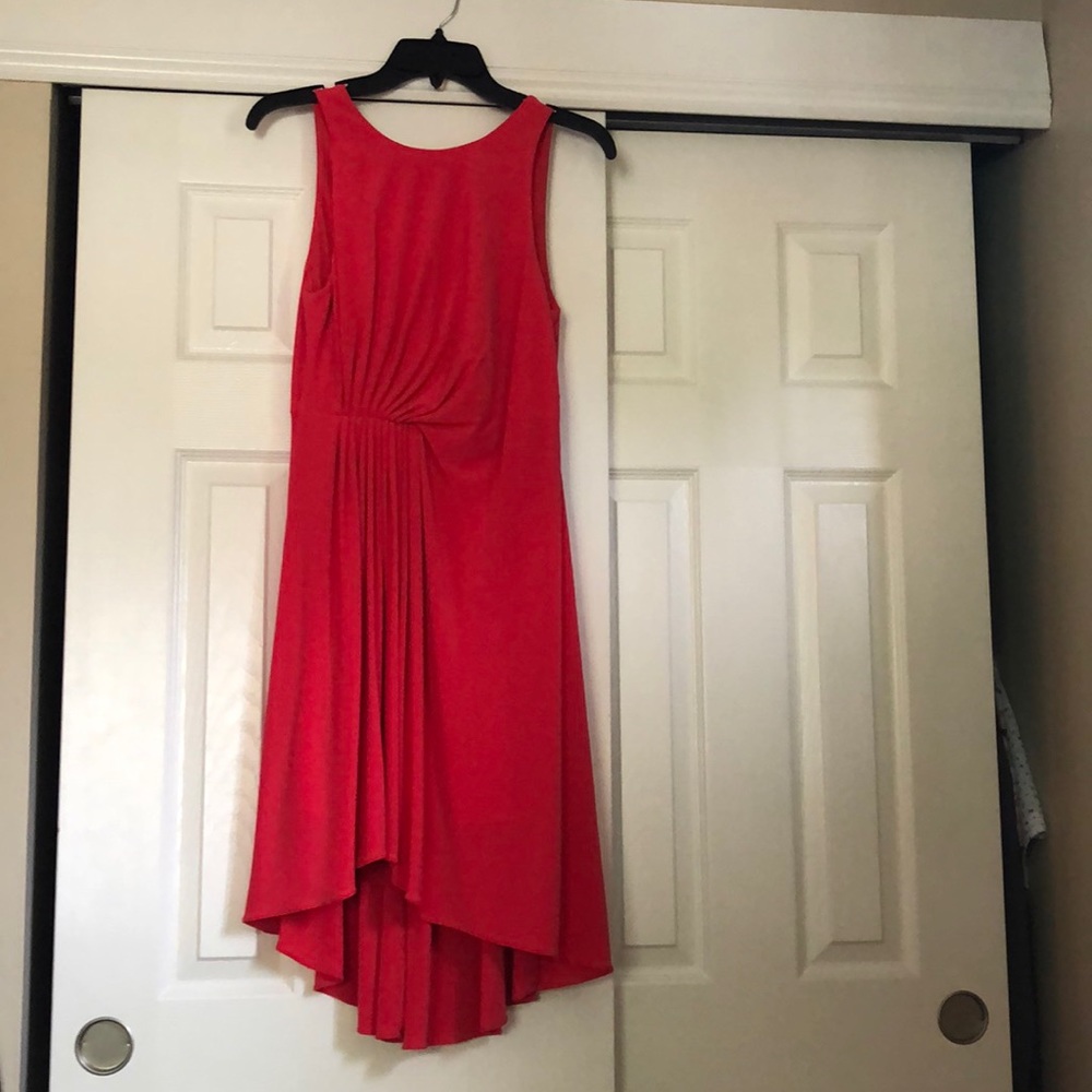 NWT Adrianna Pappell Sleeveless Hi-Lo Dress